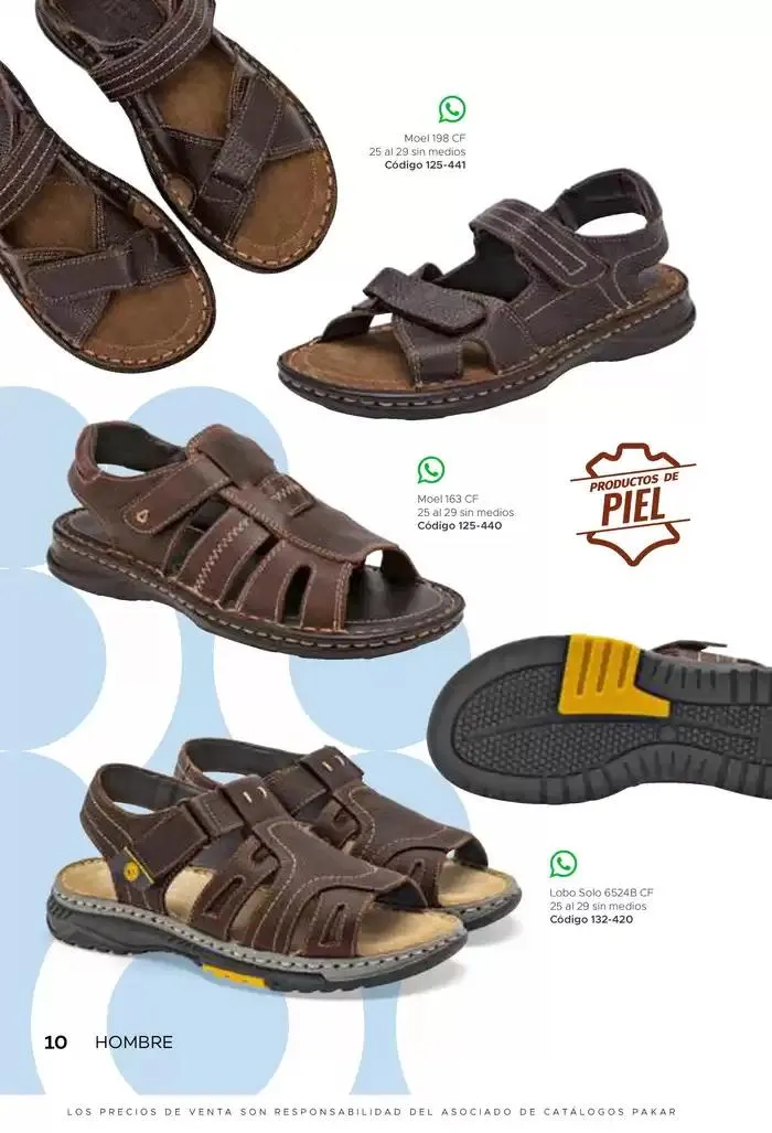 Catálogo de Pakar Hombre 31 de enero al 31 de agosto 2025 - Pagina 10