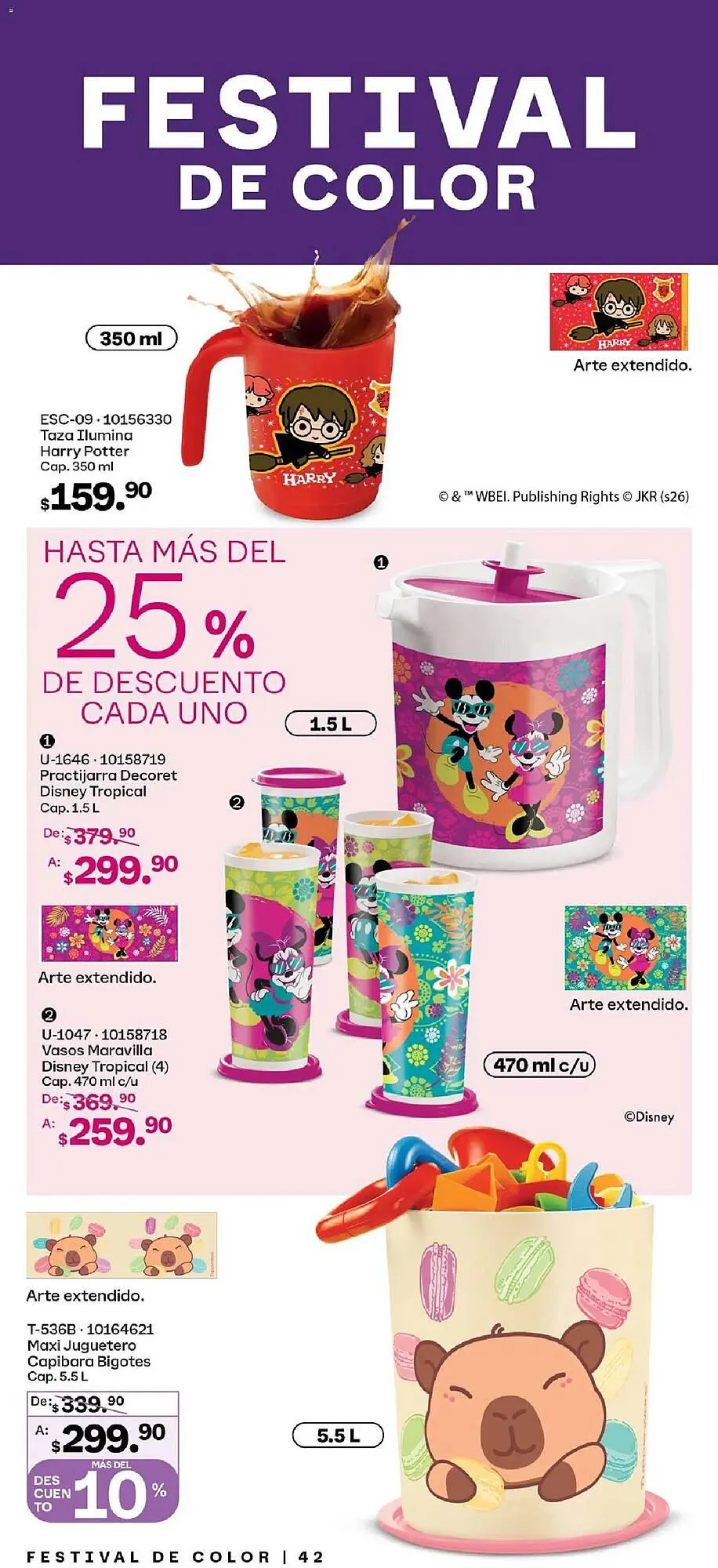 Catálogo de Catálogo Tupperware 26 de enero al 23 de febrero 2026 - Pagina 42