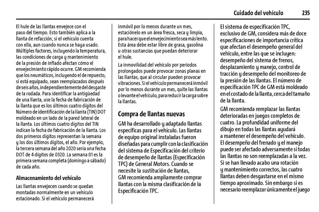 Catálogo de BrightDrop 400 Y BrightDrop 600 Manual del propietario 22 de enero al 31 de diciembre 2025 - Pagina 236