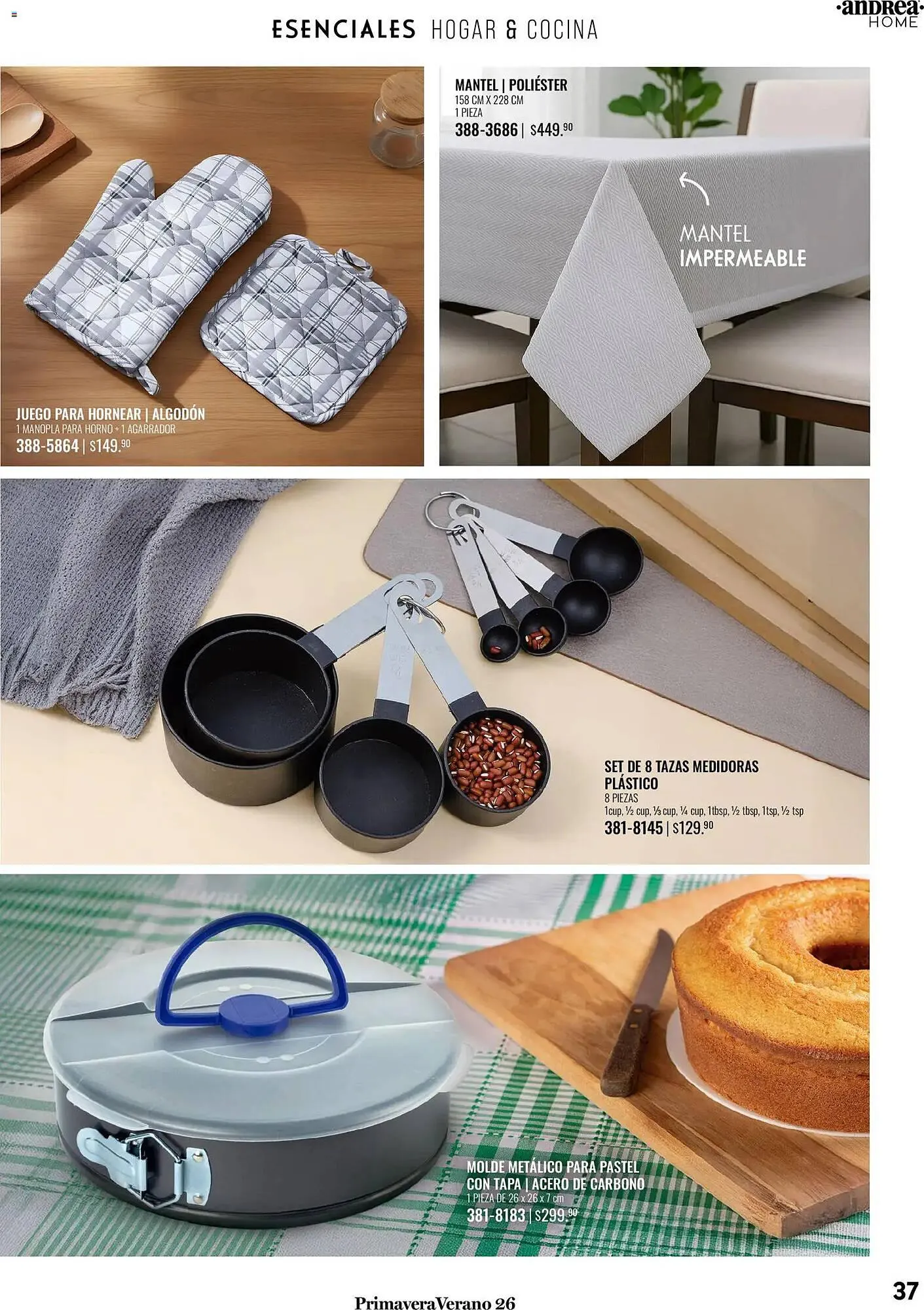 Catálogo de Catálogo Andrea 25 de enero al 22 de agosto 2026 - Pagina 37