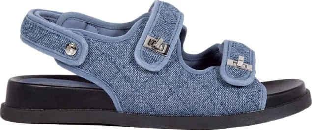 sandalia casual de mezclilla