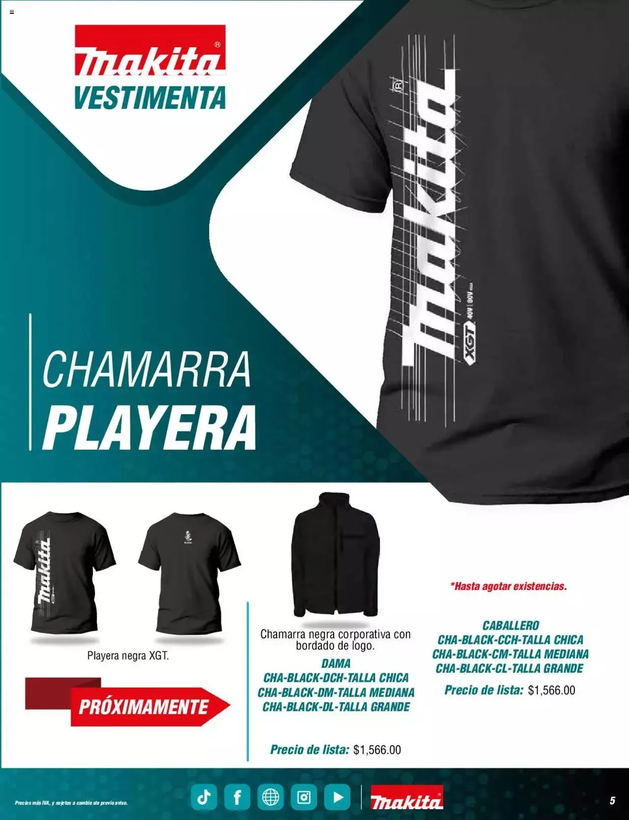 Catálogo de Makita catálogo publicidad 22 de marzo al 31 de diciembre 2023 - Pagina 5