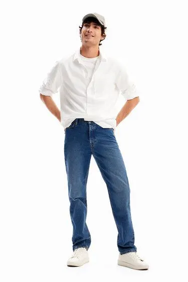 Camisa popelín patchwork