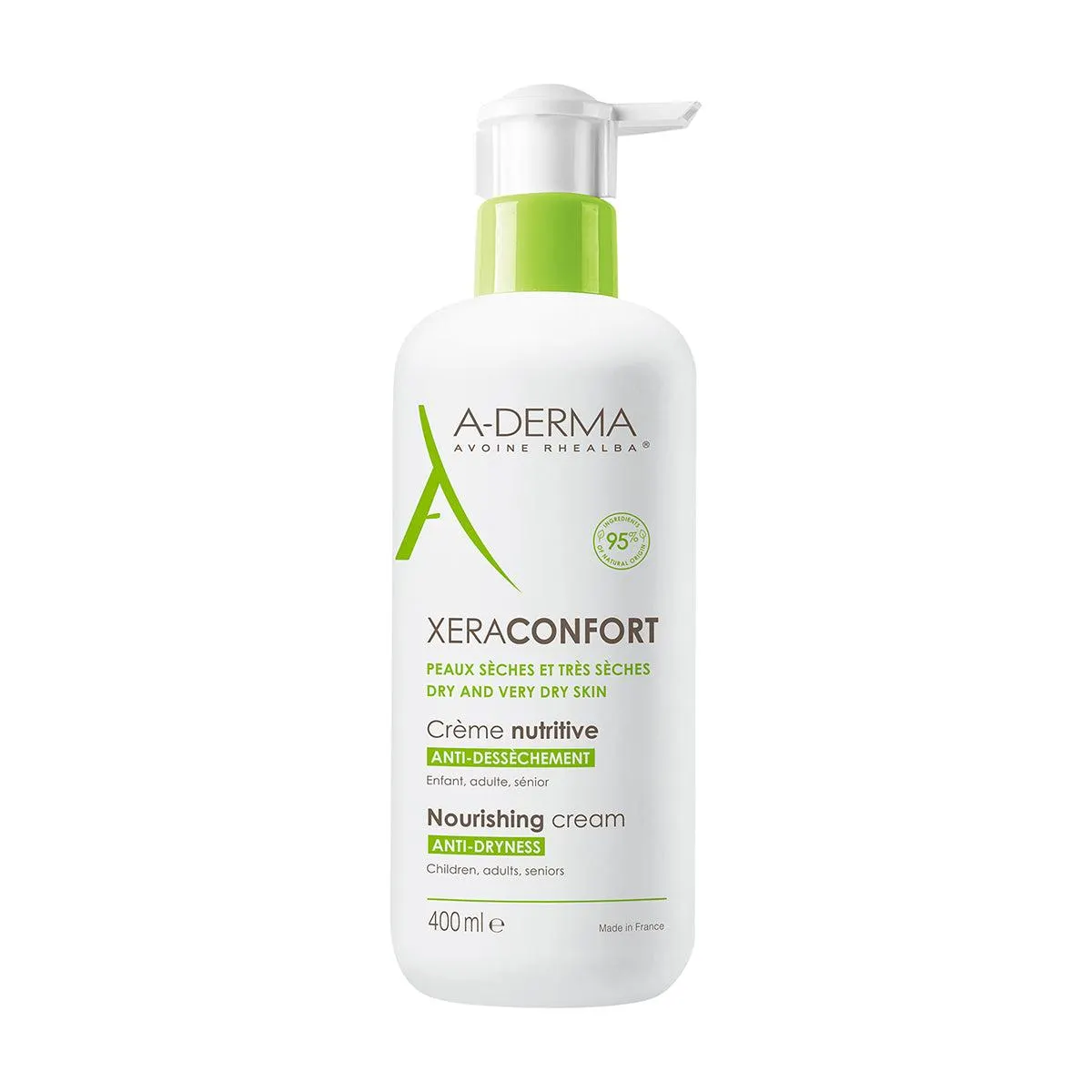 Aderma Xera-Mega crema nutritiva antisequedad 400ml.
