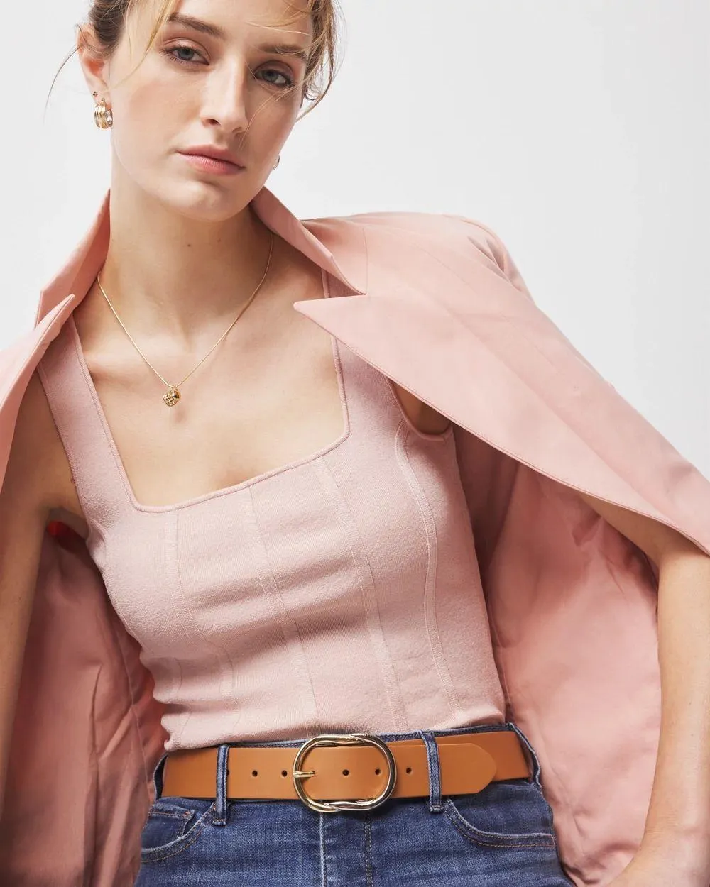 WHBM FORME ™ Sculpt Stretch Sweater Corset