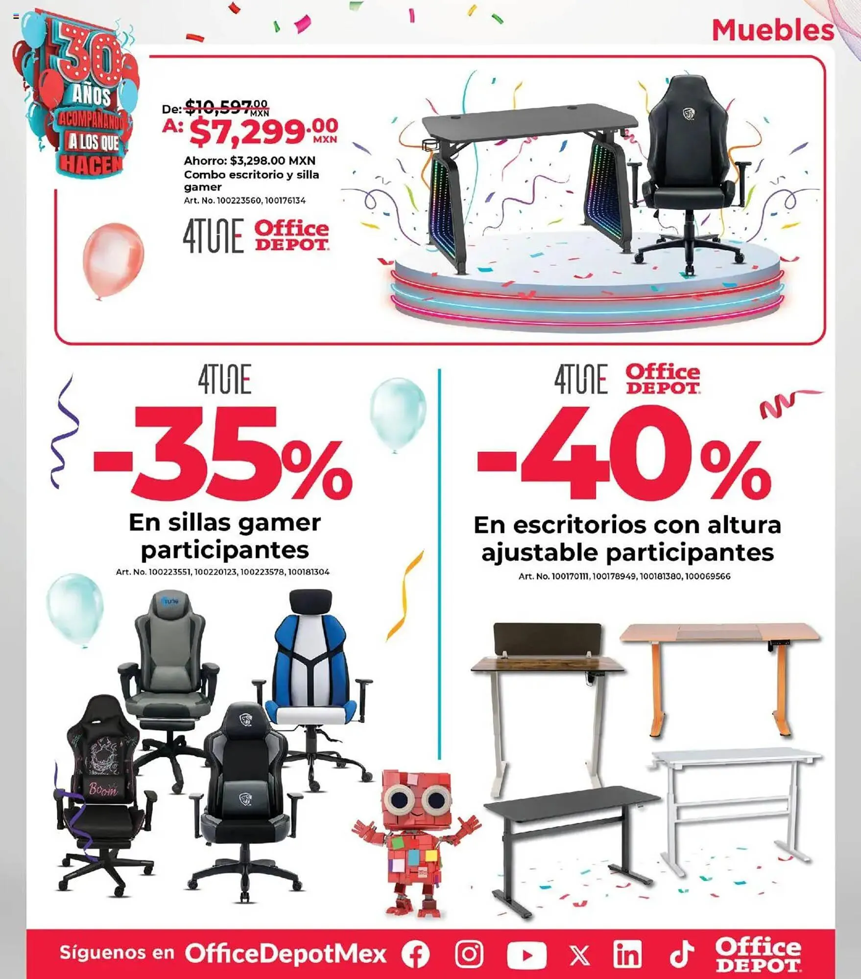 Catálogo de Catálogo Office Depot 1 de abril al 30 de abril 2025 - Pagina 30