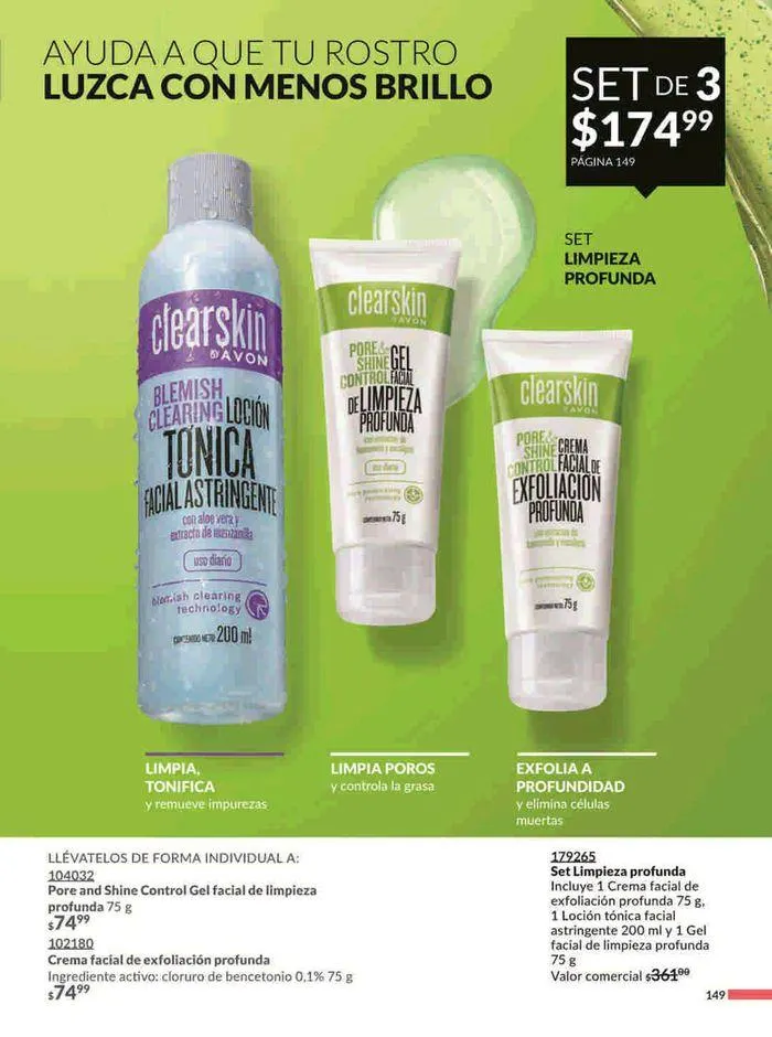 Catálogo de Avon COSMÉTICOS C10 15 de mayo al 19 de junio 2024 - Pagina 149