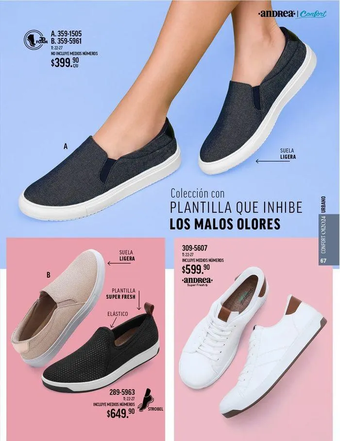 Catálogo de ANDREA - CALZADO CONFORT 26 de agosto al 25 de enero 2025 - Pagina 65