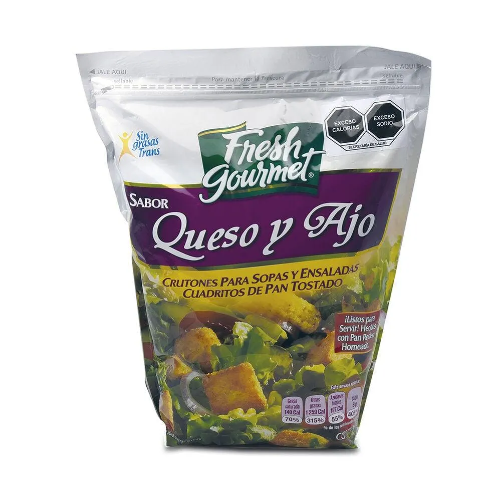 Crutones Queso y Ajo Fresh Gourmet 907 g