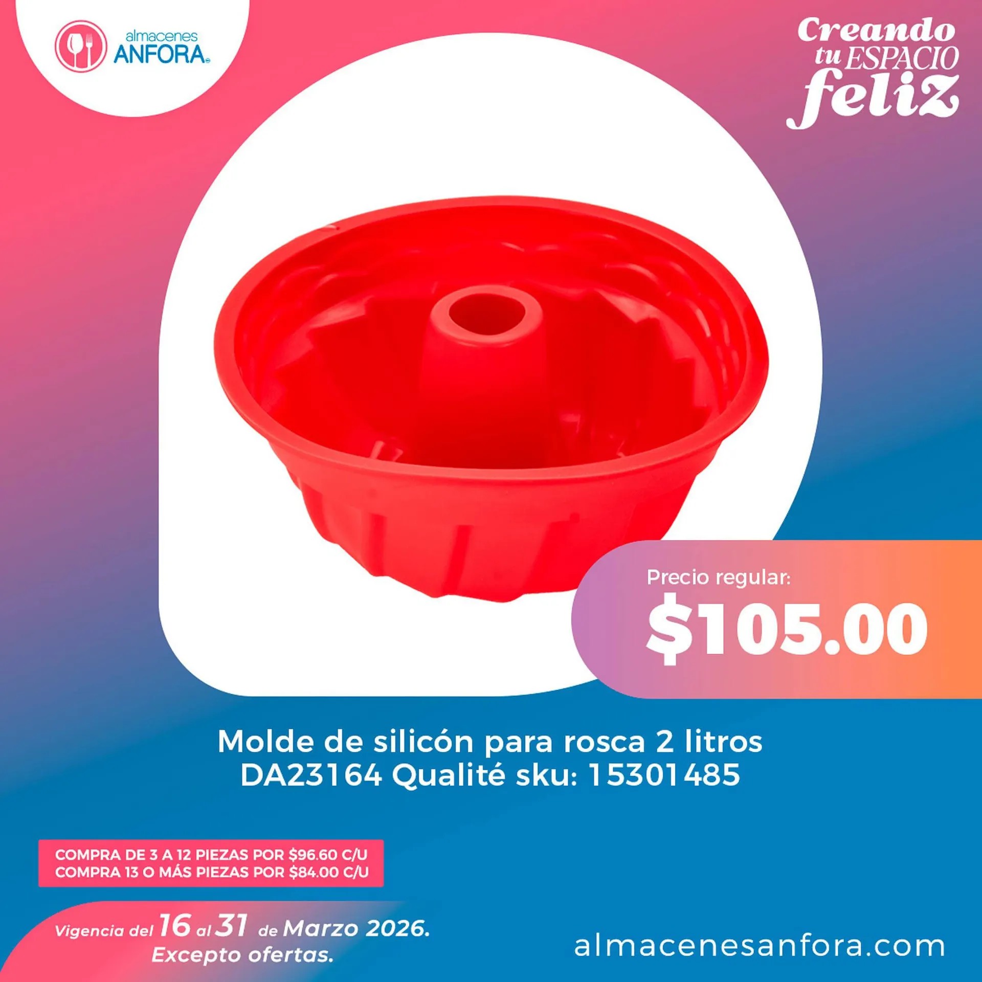 Catálogo de Catálogo Almacenes Anfora 20 de marzo al 31 de marzo 2026 - Pagina 3