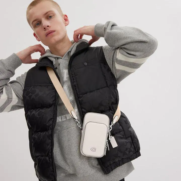 Bolsa Crossbody Phone en Piel