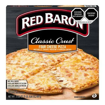 Pizza Red Baron 4 Quesos 597 gr