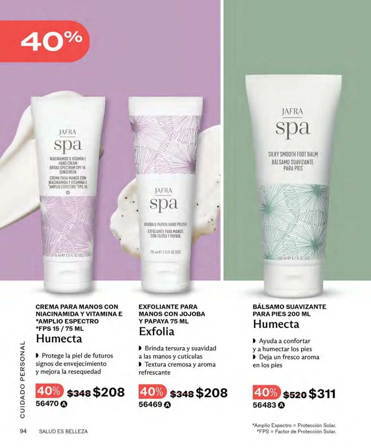 Catálogo de Jafra Oferta actual 16 de septiembre al 30 de septiembre 2025 - Pagina 94