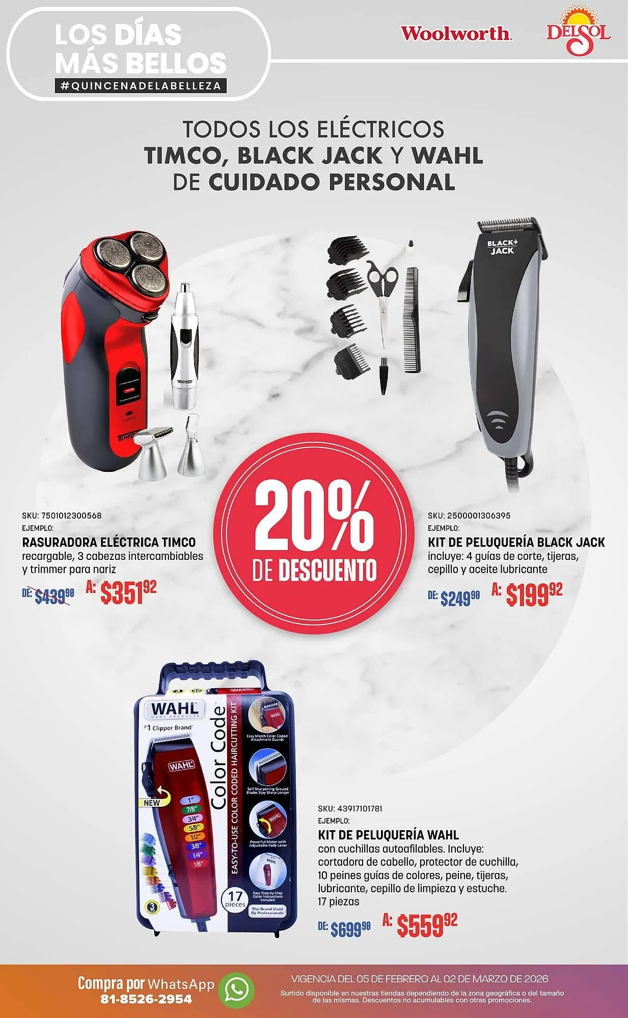 Catálogo de Folleto DelSol 11 de febrero al 3 de marzo 2026 - Pagina 33