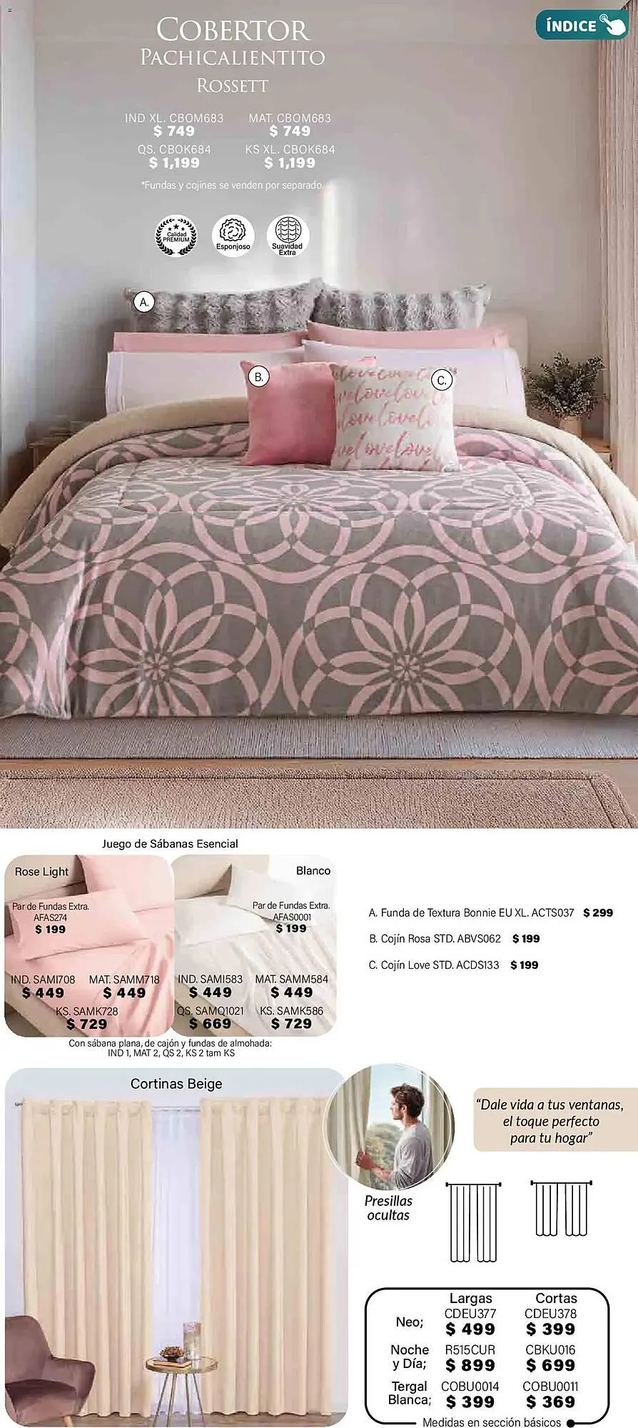 Catálogo de Catálogo Colchas Concord 1 de noviembre al 1 de febrero 2026 - Pagina 320