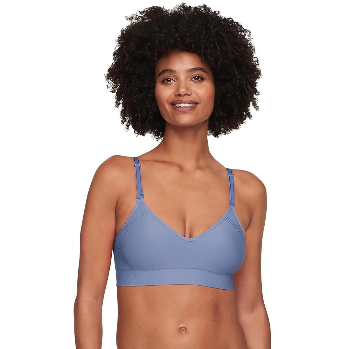 Brassiere Sin Varilla Para Dama Warners Morado RN0131A-541