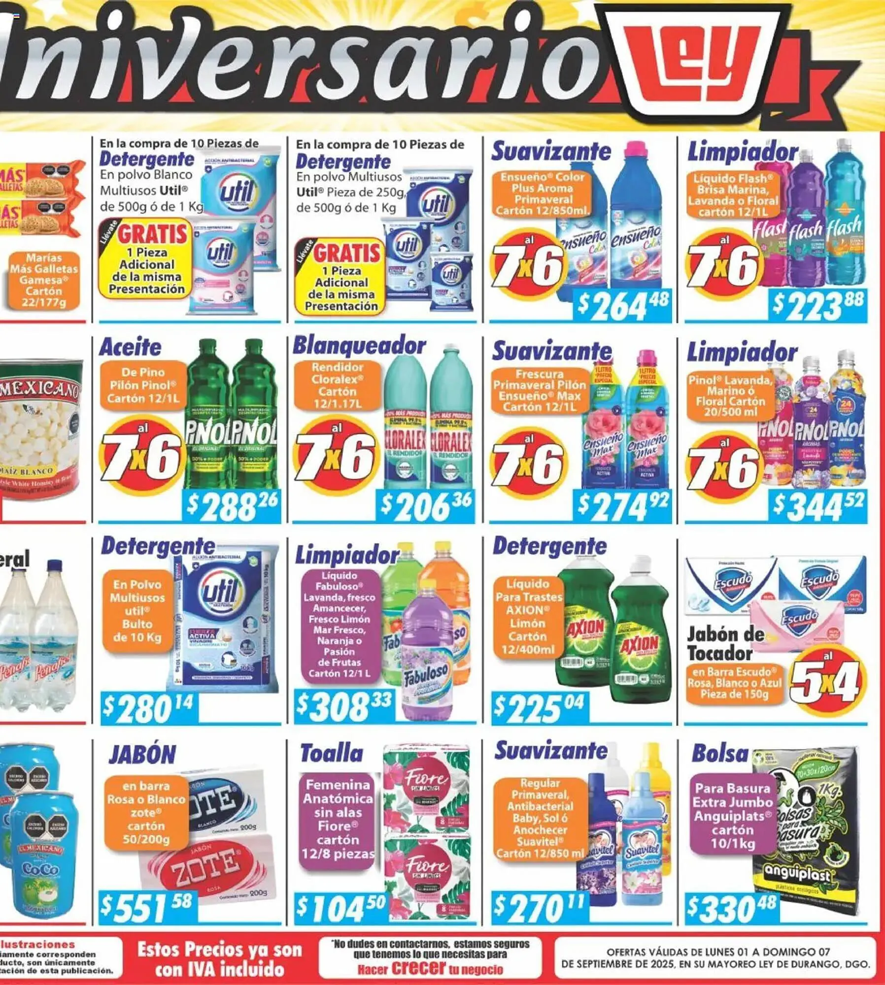 Catálogo de Folleto Casa Ley 8 de septiembre al 15 de septiembre 2025 - Pagina 6