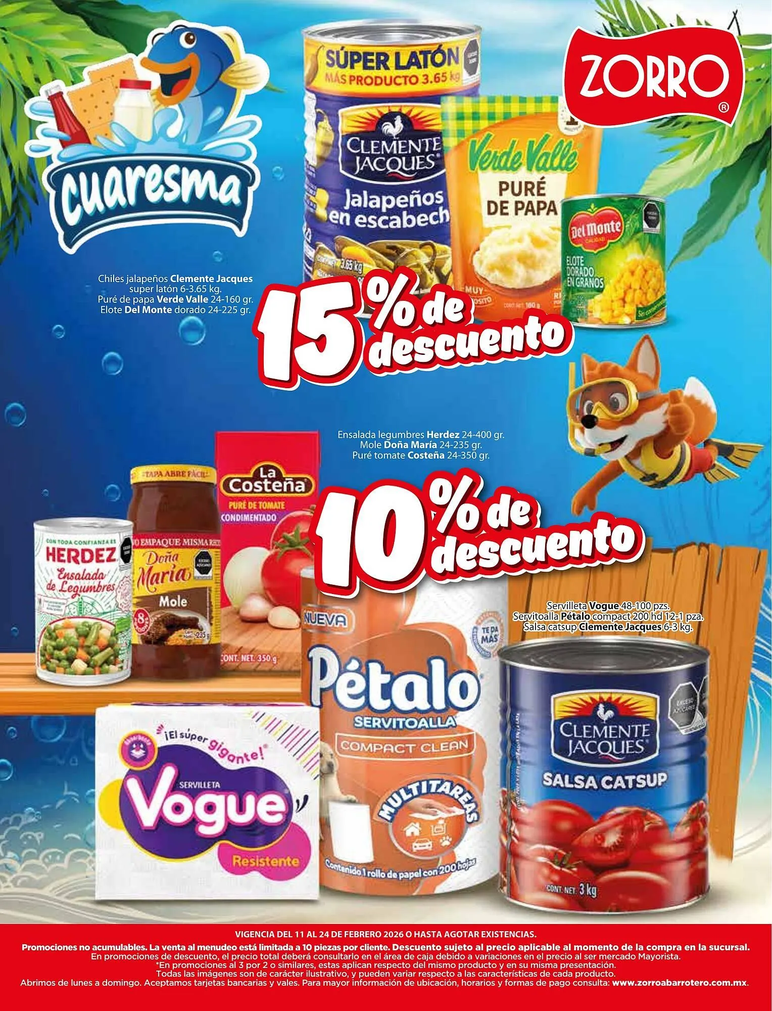 Catálogo de Catálogo Zorro 10 de febrero al 24 de febrero 2026 - Pagina 12