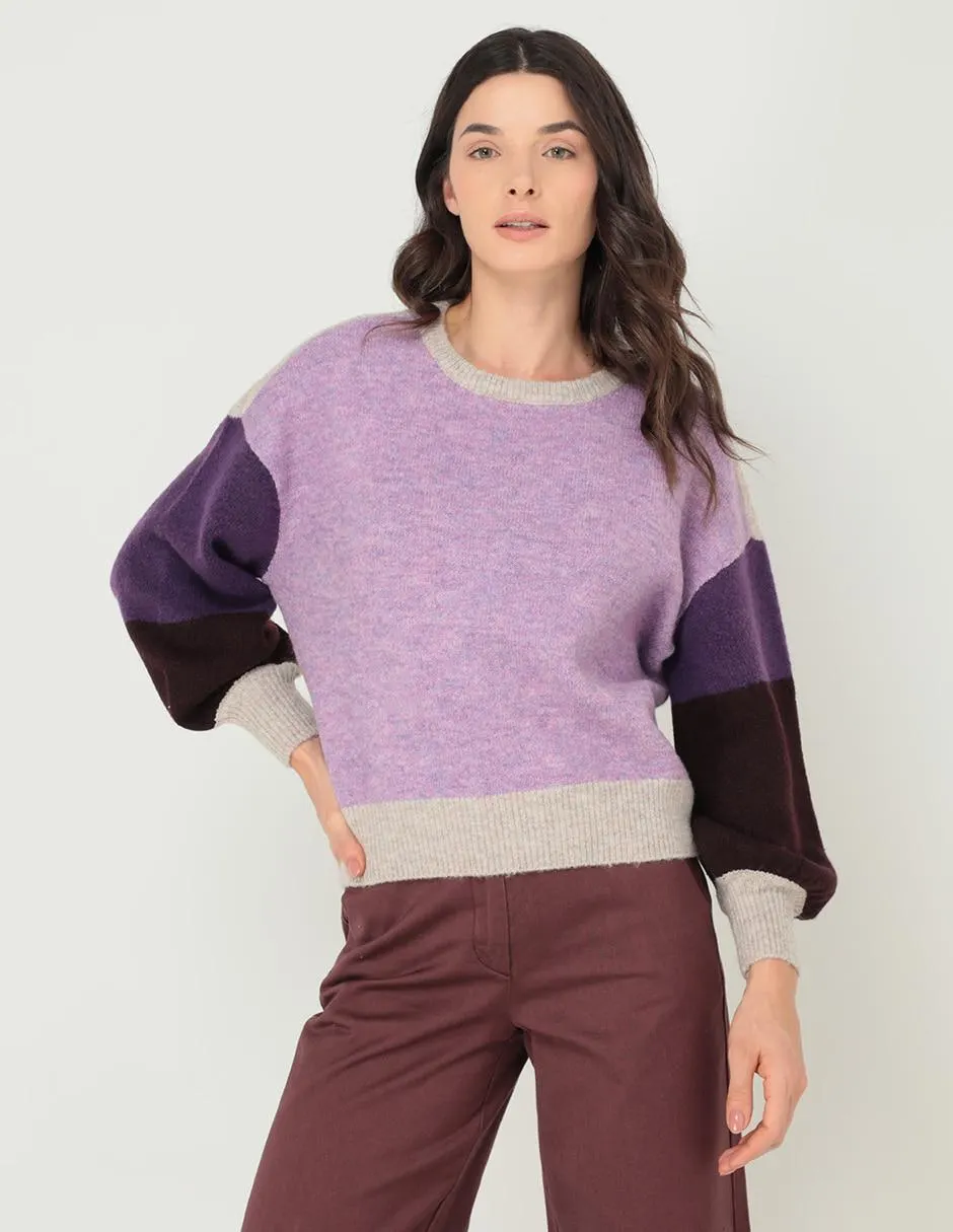 Suéter Petite Studio cuello redondo para mujer