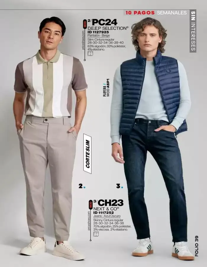 Catálogo de 10 PAGOS SIN INTERESES - CABALLERO 6 de enero al 31 de marzo 2025 - Pagina 39