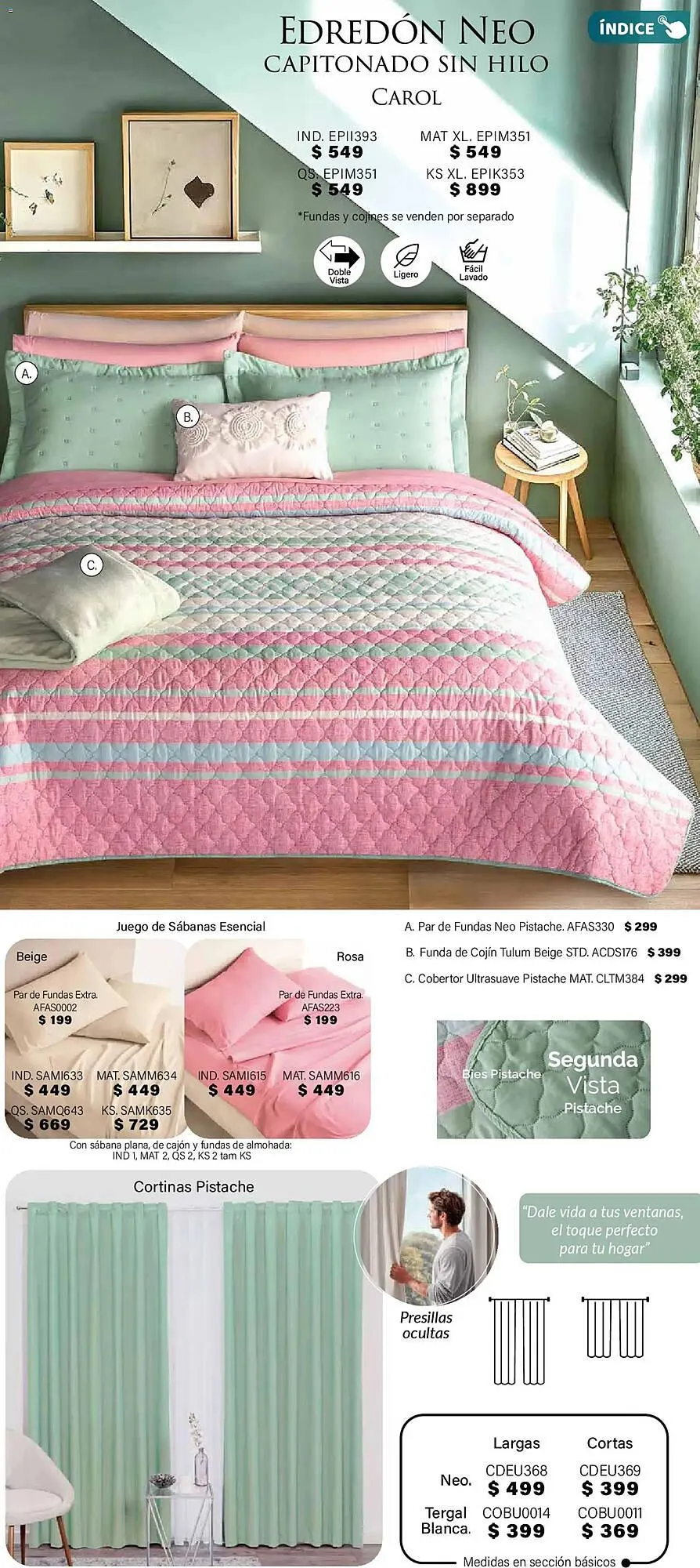 Catálogo de Catálogo Colchas Concord 1 de noviembre al 1 de febrero 2026 - Pagina 22