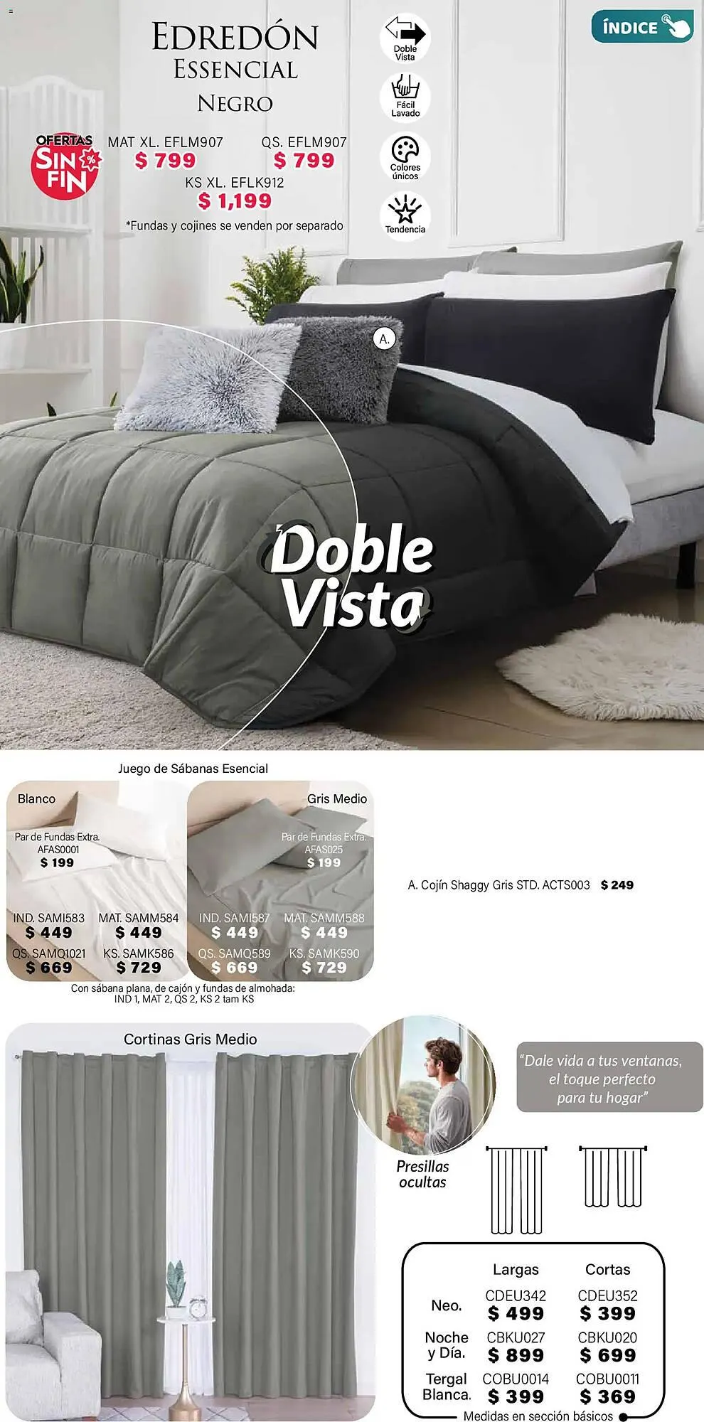 Catálogo de Catálogo Colchas Concord 1 de noviembre al 1 de febrero 2026 - Pagina 158