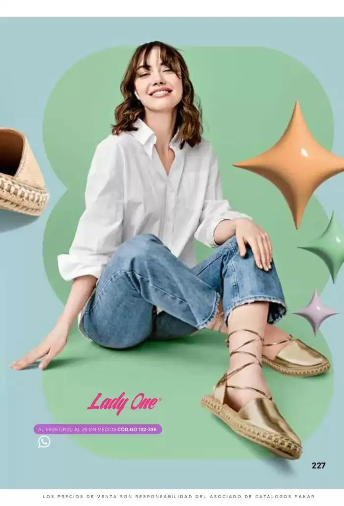 Catálogo de Pakar Sandalia 31 de enero al 31 de mayo 2025 - Pagina 227