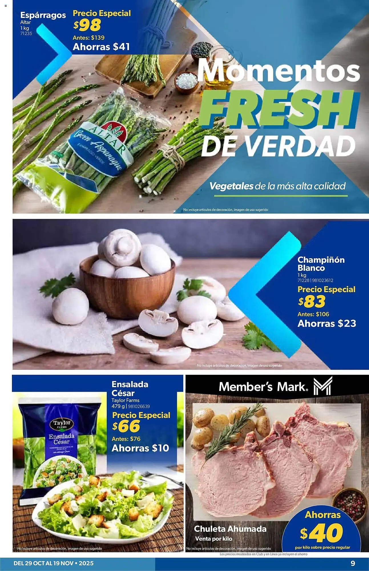Catálogo de Catálogo Sam's Club 29 de octubre al 19 de noviembre 2025 - Pagina 9