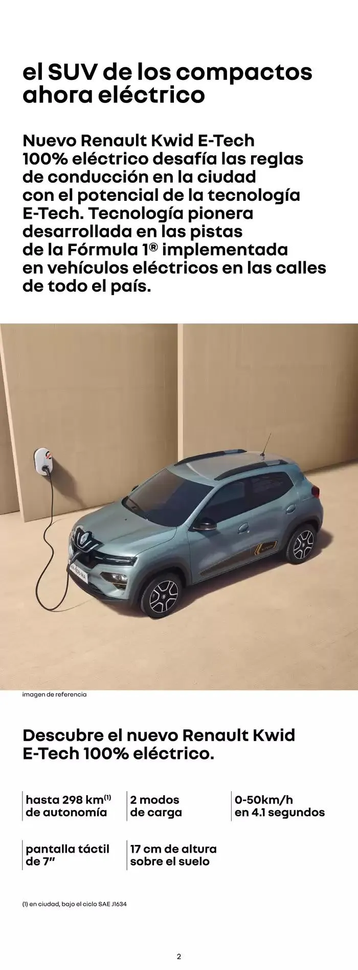Catálogo de Renault Kwid E-Tech 27 de enero al 27 de enero 2026 - Pagina 2