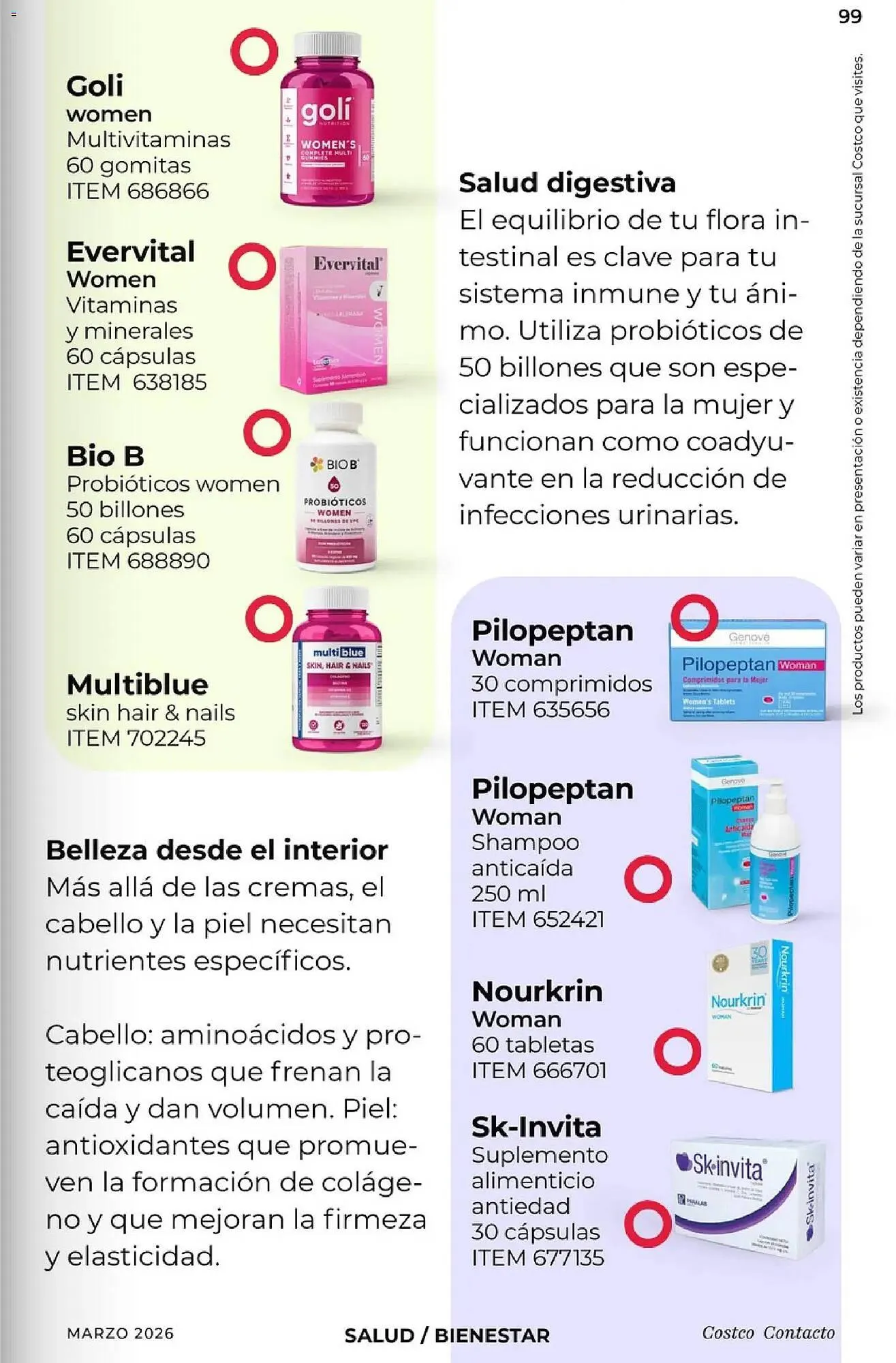 Catálogo de Catálogo Costco 1 de marzo al 1 de abril 2026 - Pagina 99