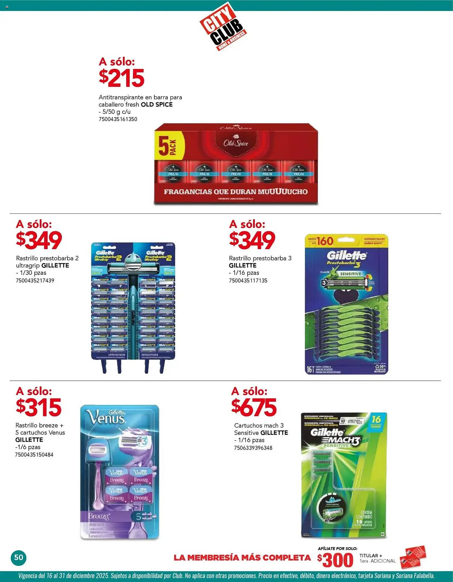Catálogo de Catálogo City Club 1 de diciembre al 1 de enero 2026 - Pagina 50