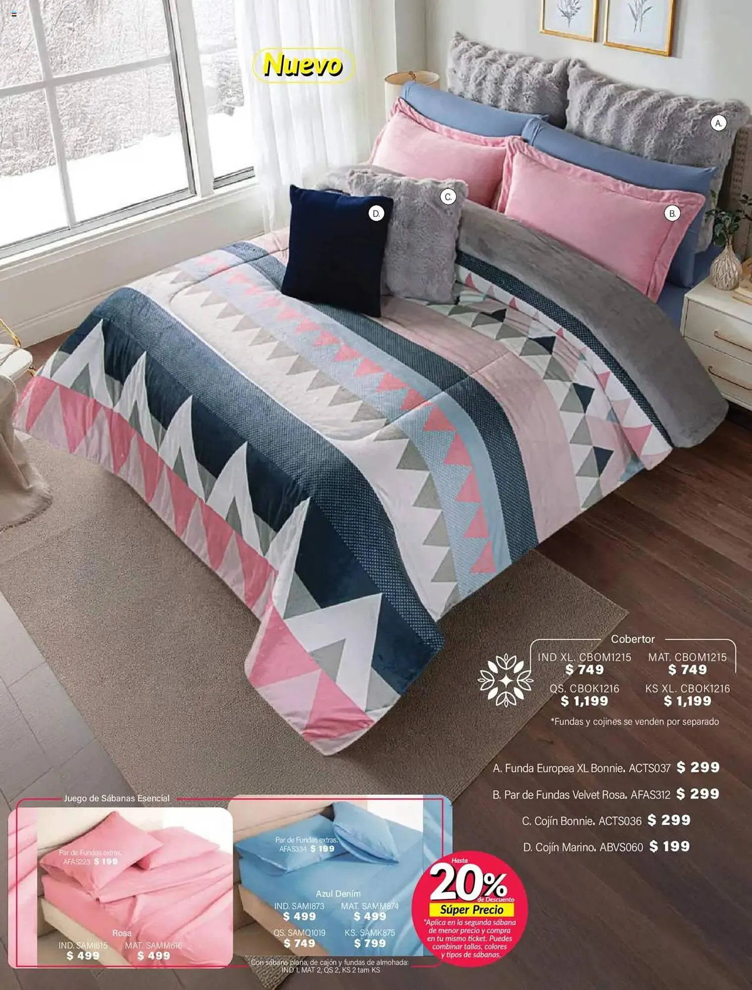 Catálogo de Catálogo Colchas Concord 1 de agosto al 1 de noviembre 2025 - Pagina 716