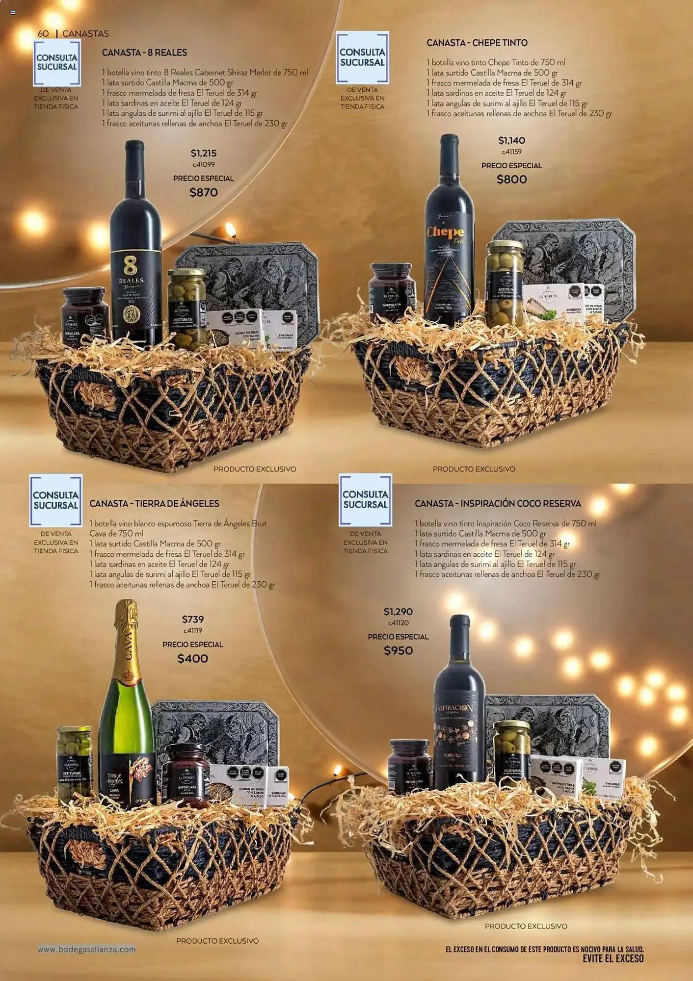 Catálogo de Folleto Bodegas Alianza 1 de octubre al 1 de enero 2026 - Pagina 62