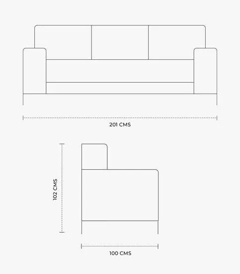 Sofá y Love Reclinable Eléctrico Buckingham en Piel Gris