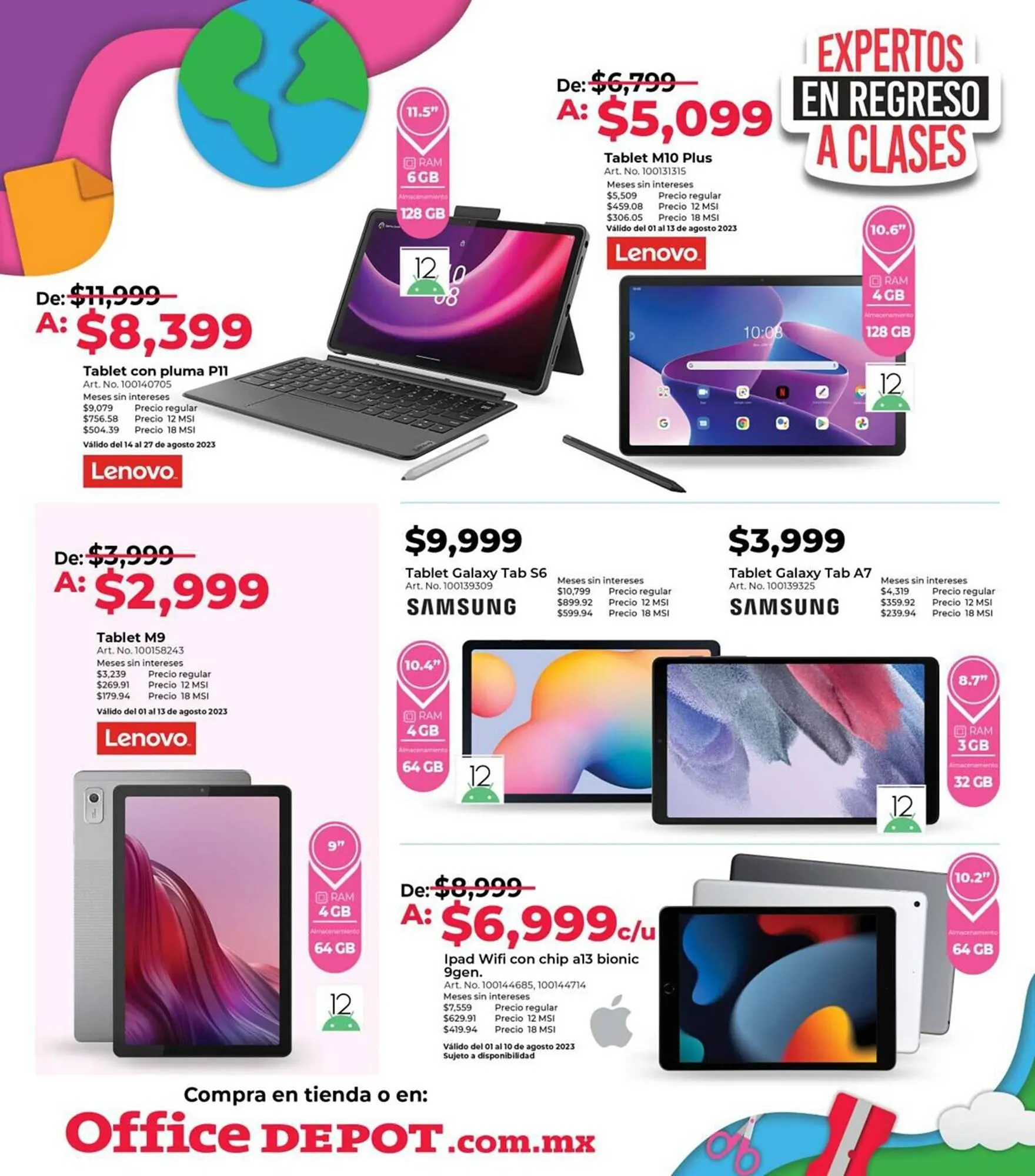 Catálogo de Catálogo Office Depot 1 de agosto al 31 de agosto 2023 - Pagina 20