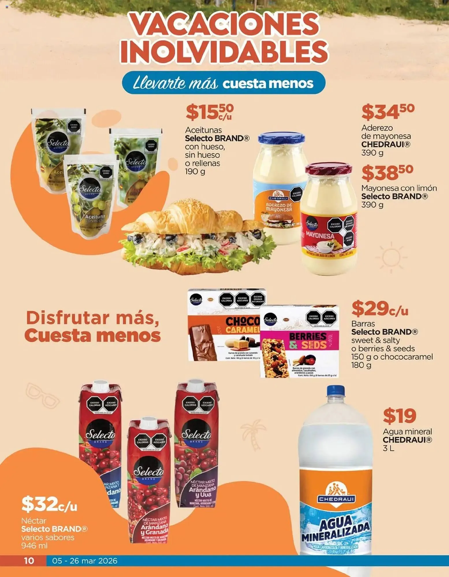 Catálogo de Folleto Chedraui 5 de marzo al 26 de marzo 2026 - Pagina 10