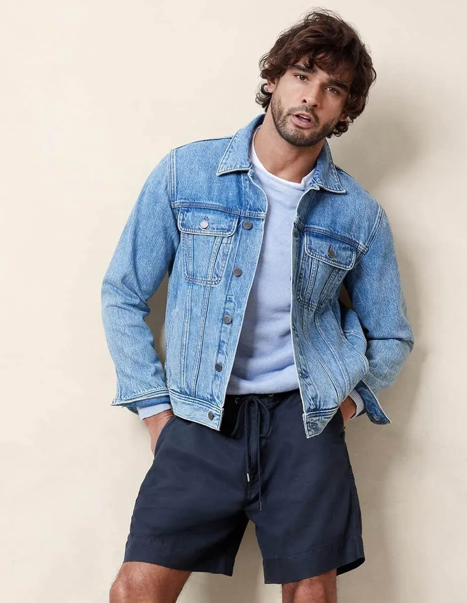 Bermuda de algodón para hombre