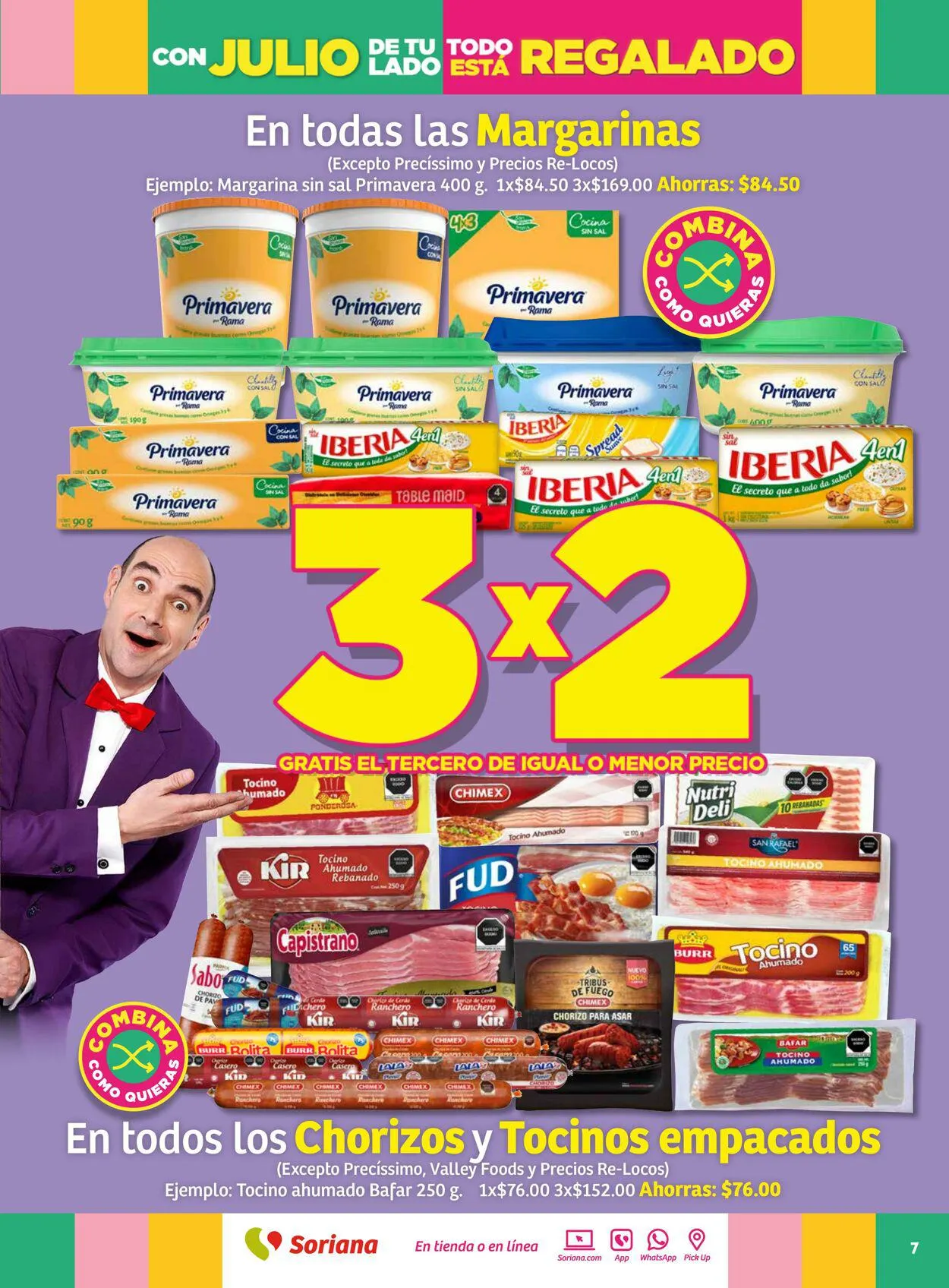 Catálogo de Soriana - Folleto Julio Regalado Mercado Nacional Oferta actual 20 de julio al 27 de julio 2023 - Pagina 7