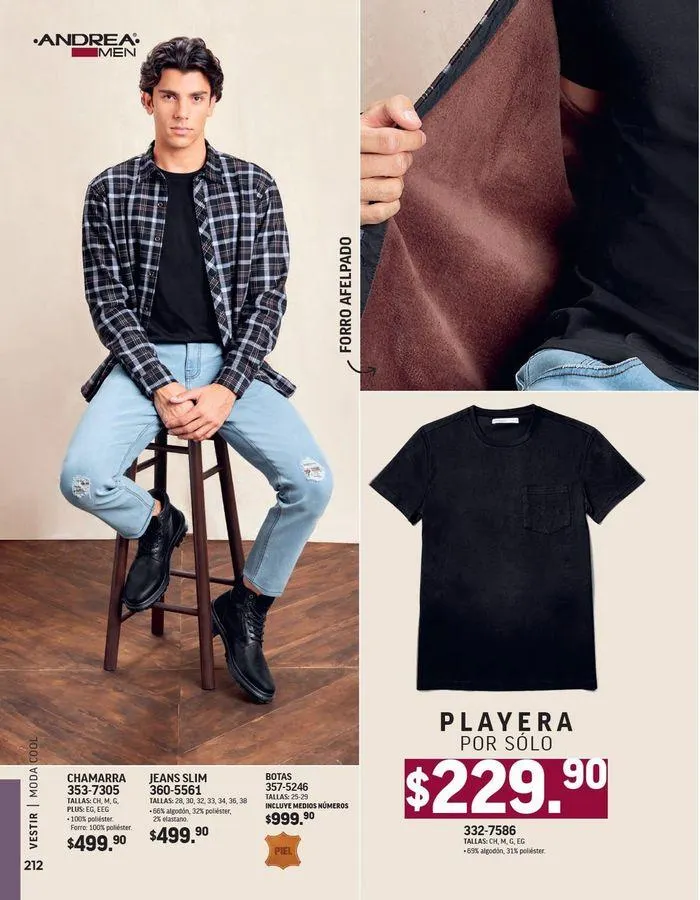 Catálogo de ANDREA - VESTIR CABALLERO 26 de agosto al 25 de enero 2025 - Pagina 24