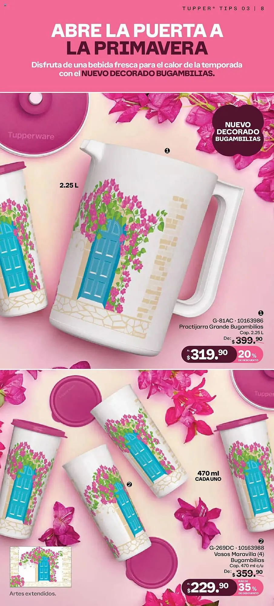 Catálogo de Catálogo Tupperware 24 de febrero al 23 de marzo 2025 - Pagina 8