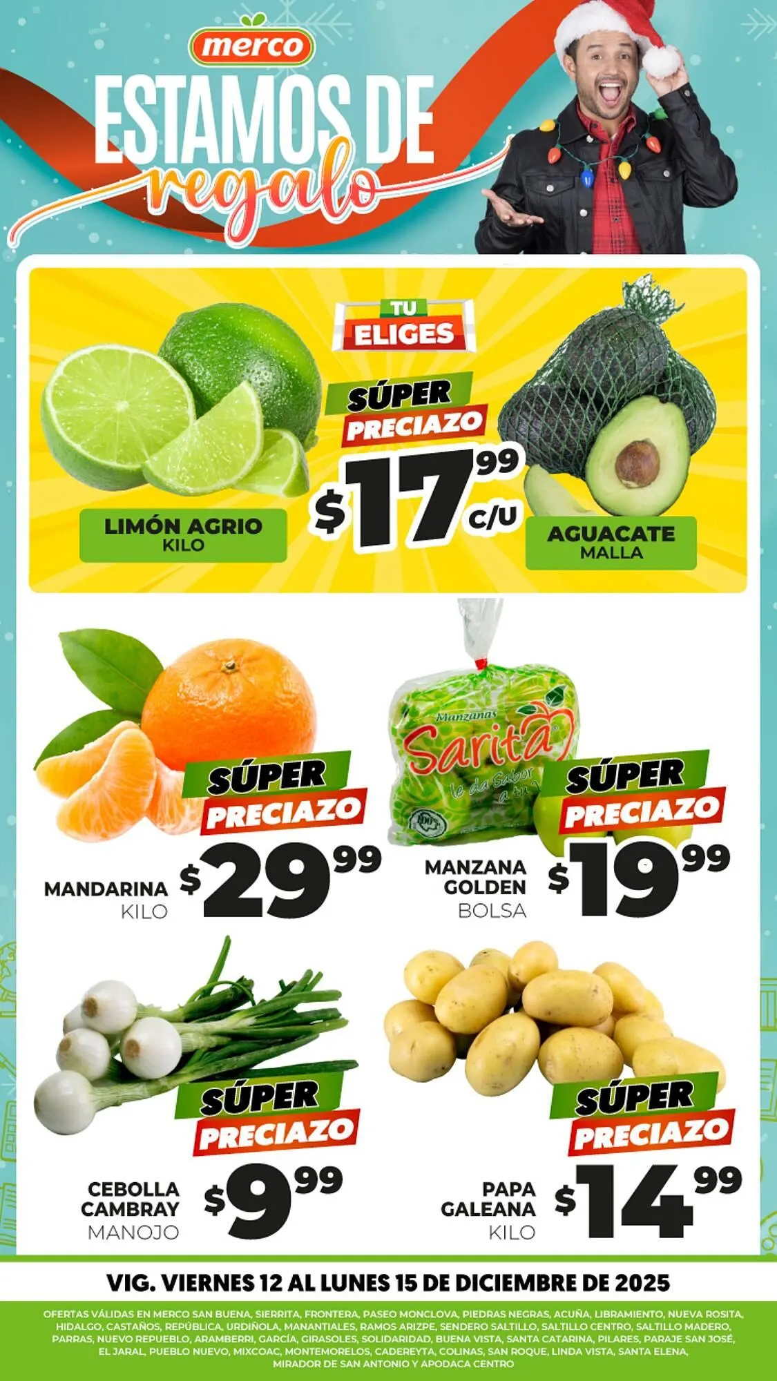 Catálogo de Folleto Merco 12 de diciembre al 15 de diciembre 2025 - Pagina 1