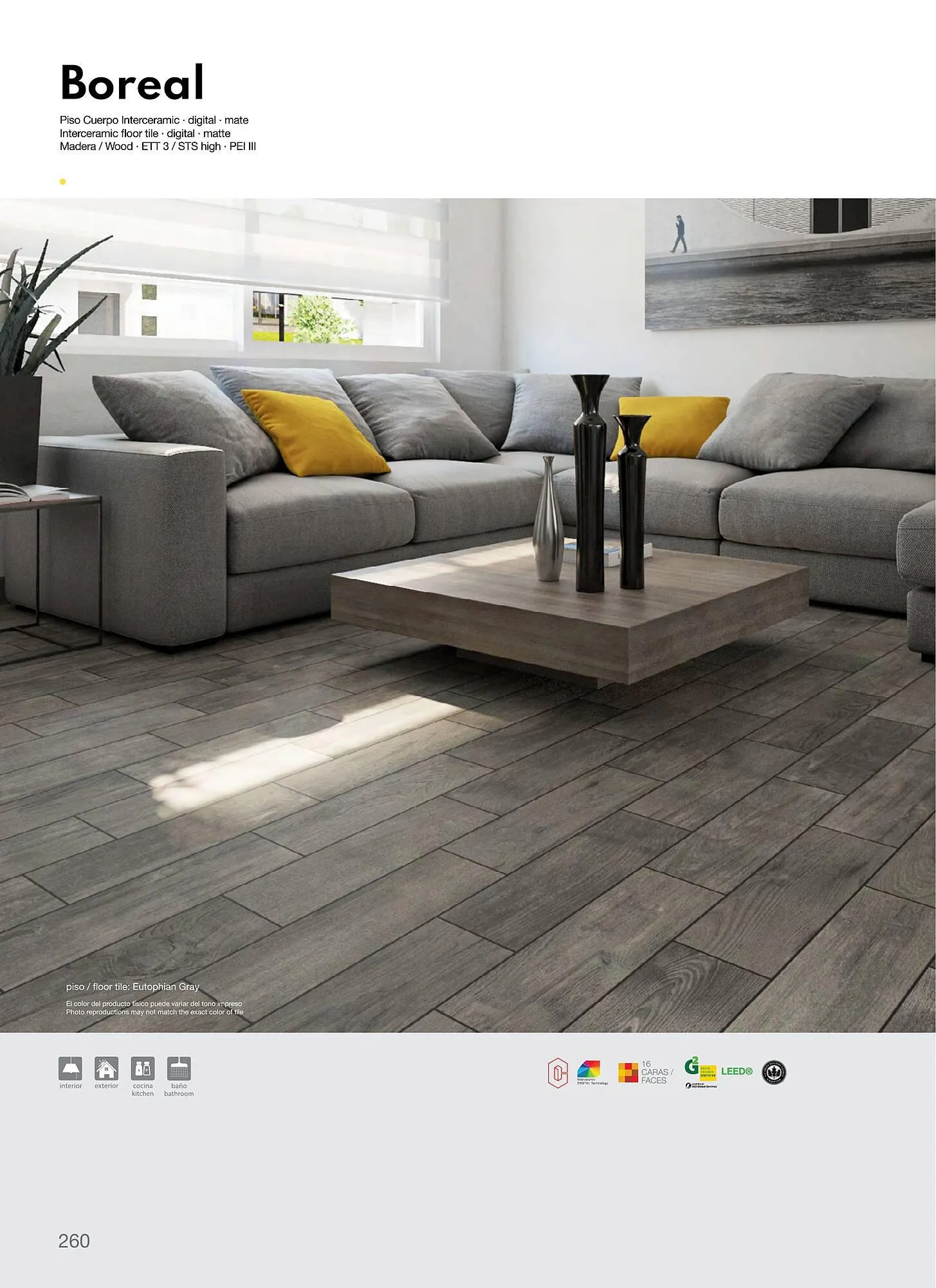 Catálogo de Catálogo Interceramic 12 de marzo al 31 de diciembre 2024 - Pagina 260