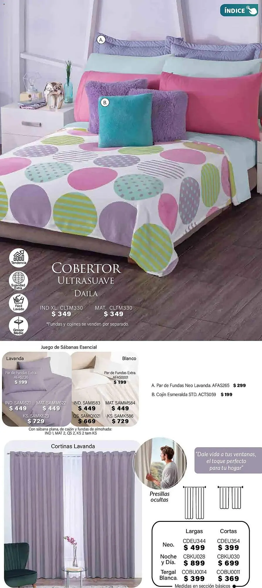 Catálogo de Catálogo Colchas Concord 1 de noviembre al 1 de febrero 2026 - Pagina 409