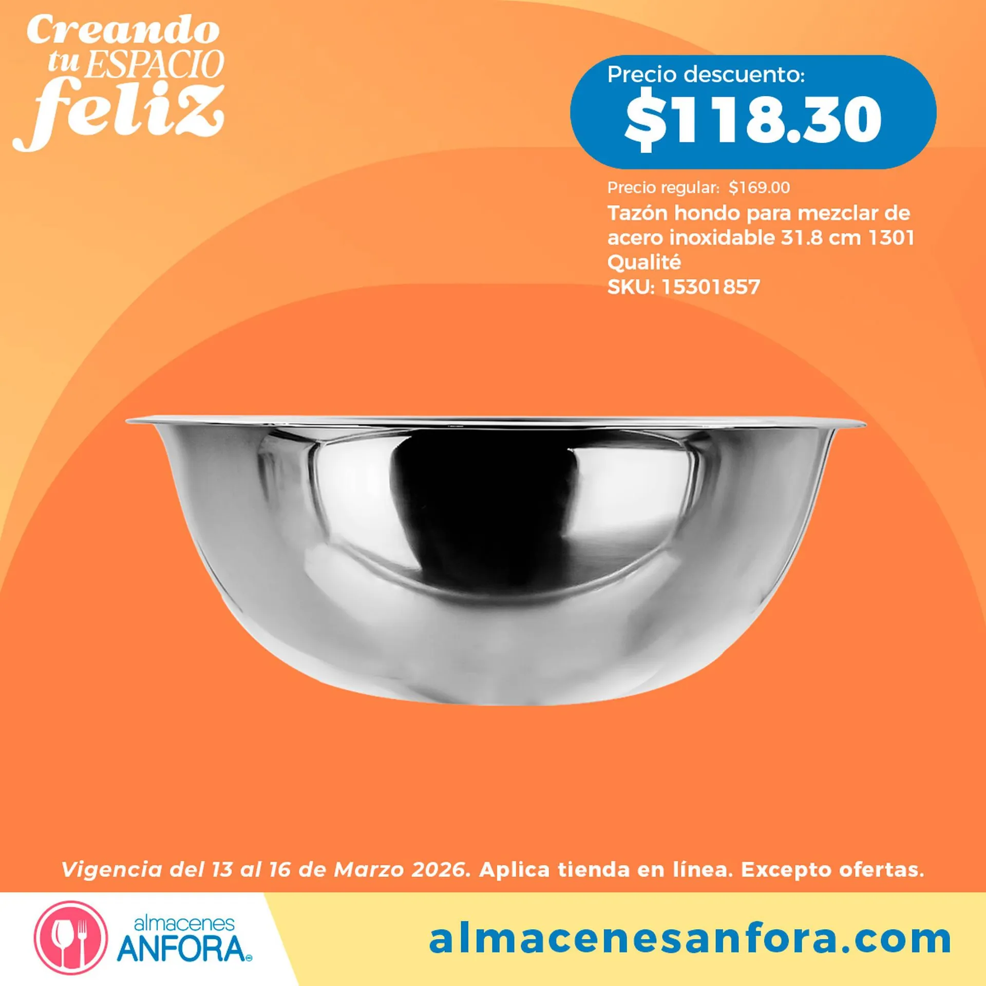 Catálogo de Catálogo Almacenes Anfora 13 de marzo al 16 de marzo 2026 - Pagina 1