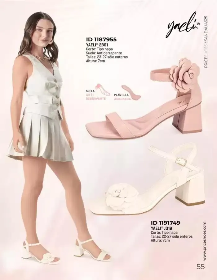 Catálogo de SANDALIAS | FIESTA Y VESTIR | 2025 | 1E 11 de marzo al 31 de agosto 2025 - Pagina 55