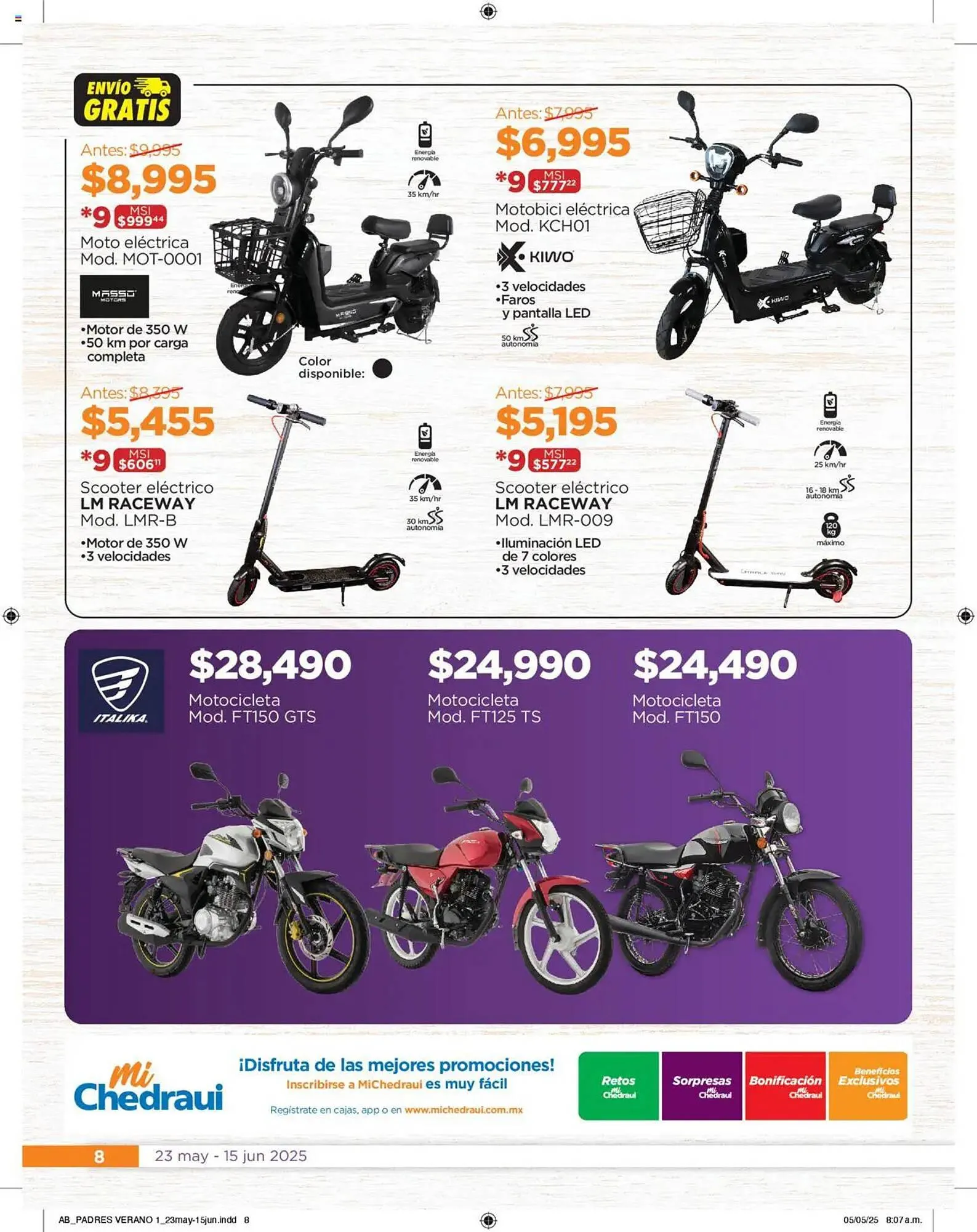 Catálogo de Catálogo Chedraui 28 de mayo al 15 de junio 2025 - Pagina 8