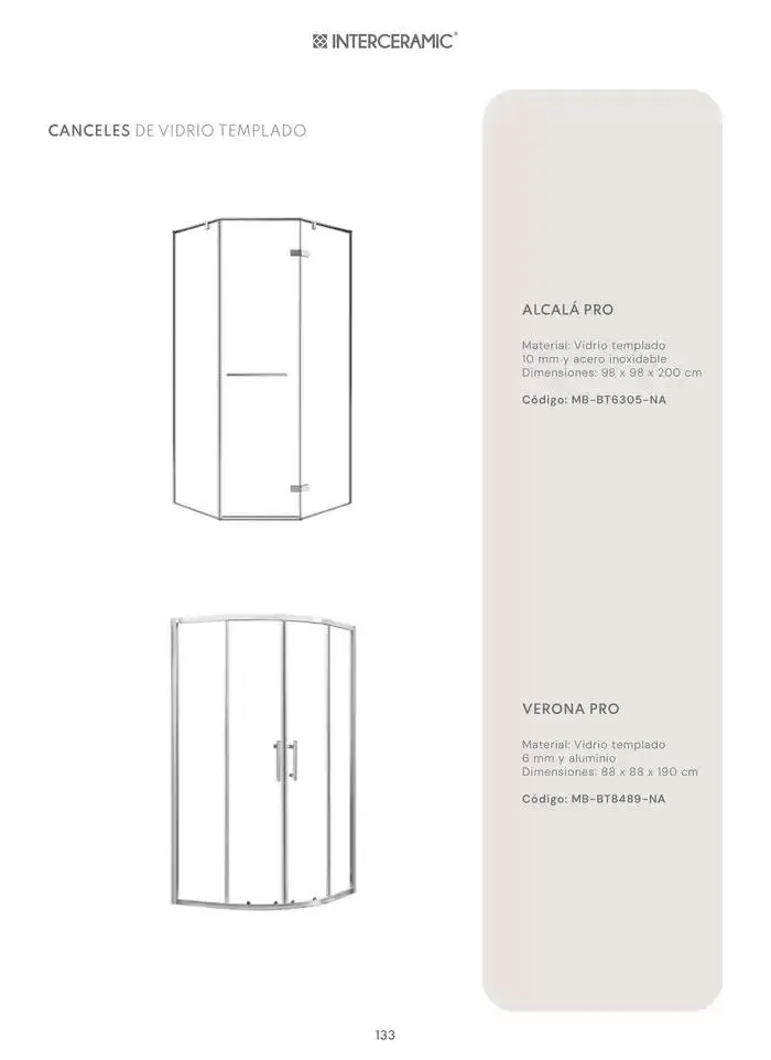 Catálogo de Muebles de Baño y Cocina 14 de noviembre al 31 de marzo 2025 - Pagina 133