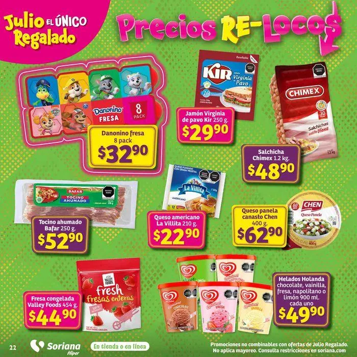 Catálogo de Julio Regalado Híper 12 de julio al 17 de julio 2024 - Pagina 22