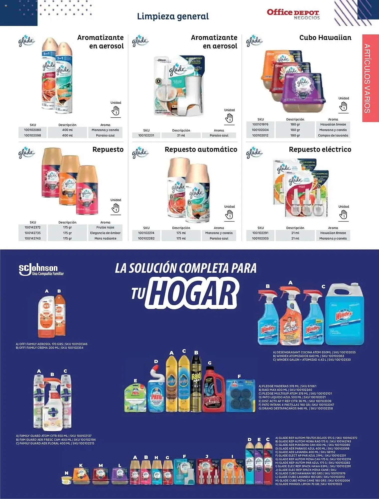 Catálogo de Catálogo Office Depot 12 de enero al 1 de enero 2027 - Pagina 213