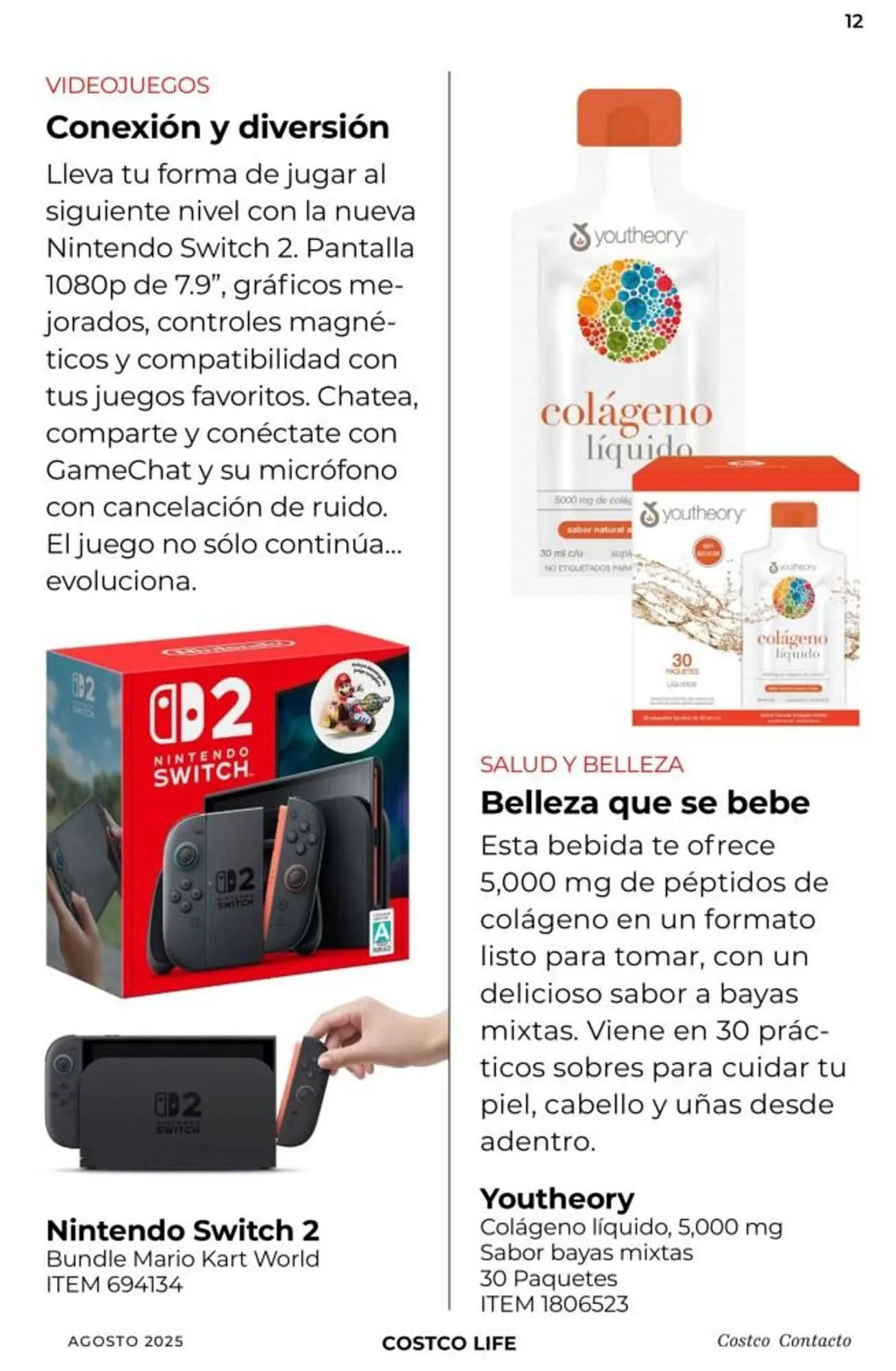 Catálogo de Catálogo Costco 1 de agosto al 31 de agosto 2025 - Pagina 12
